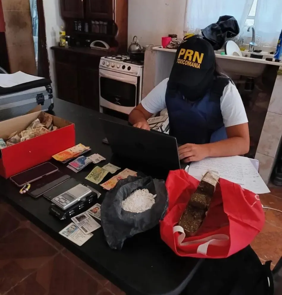 Desbarataron un kiosco de narcomenudeo en el Alto Valle