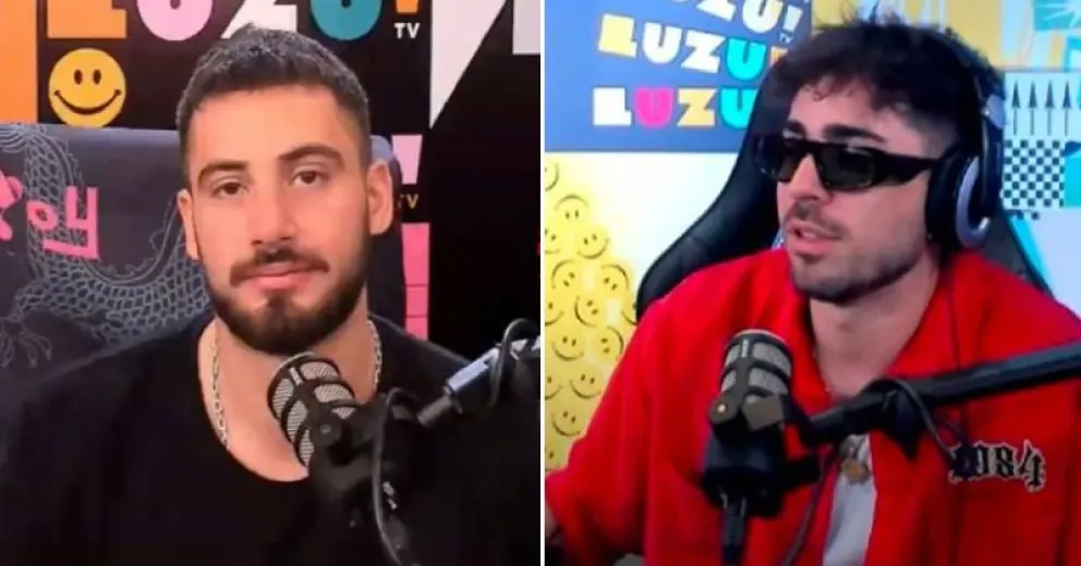 Revelaciones sobre la tensa relación entre Agustín Franzoni y Nico Occhiato en Luzu