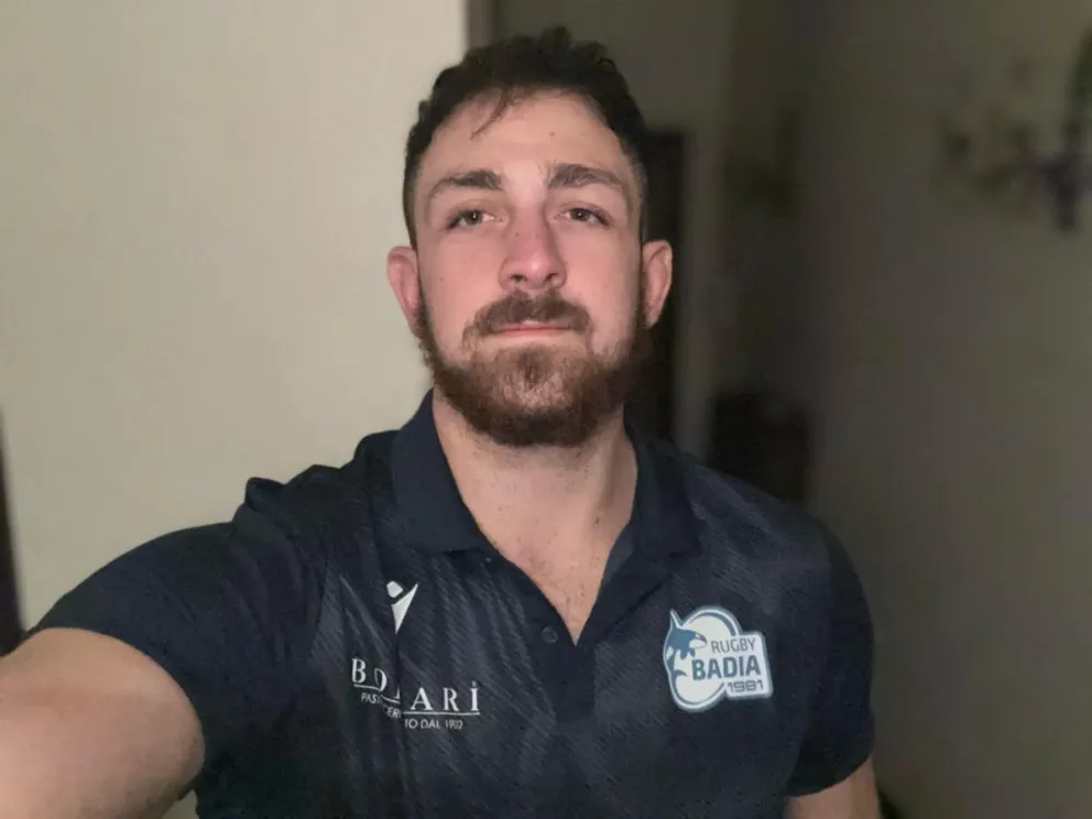 El roquense Agustín Carballo jugará en el Rugby de Italia 