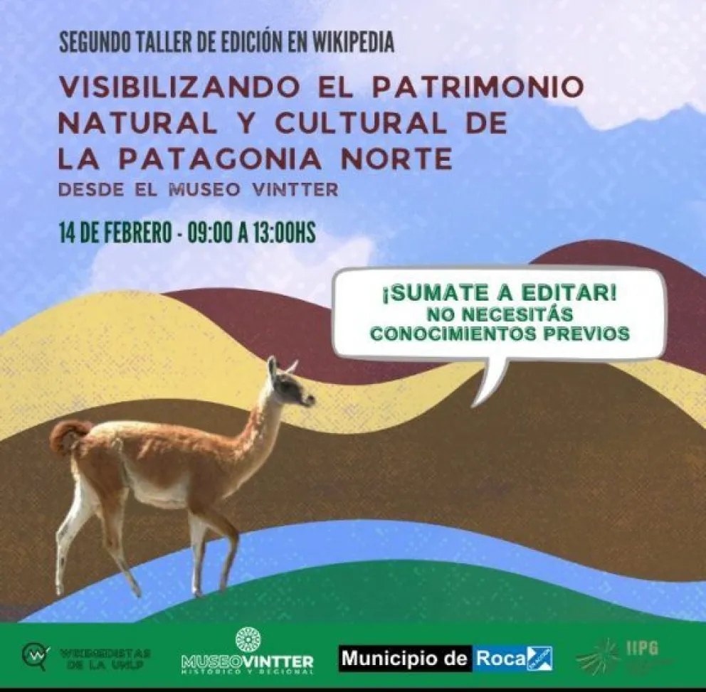 Taller de Edición en Wikipedia: ¡Construyendo juntos la historia de la Patagonia!