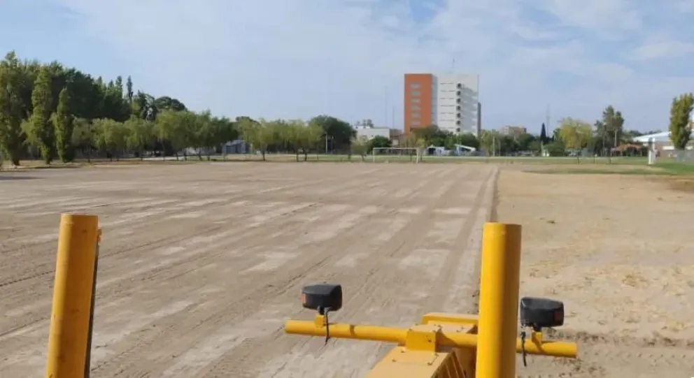 ¡A jugar!: Armaron dos canchas nuevas en el centro deportivo de Zona Norte en Roca