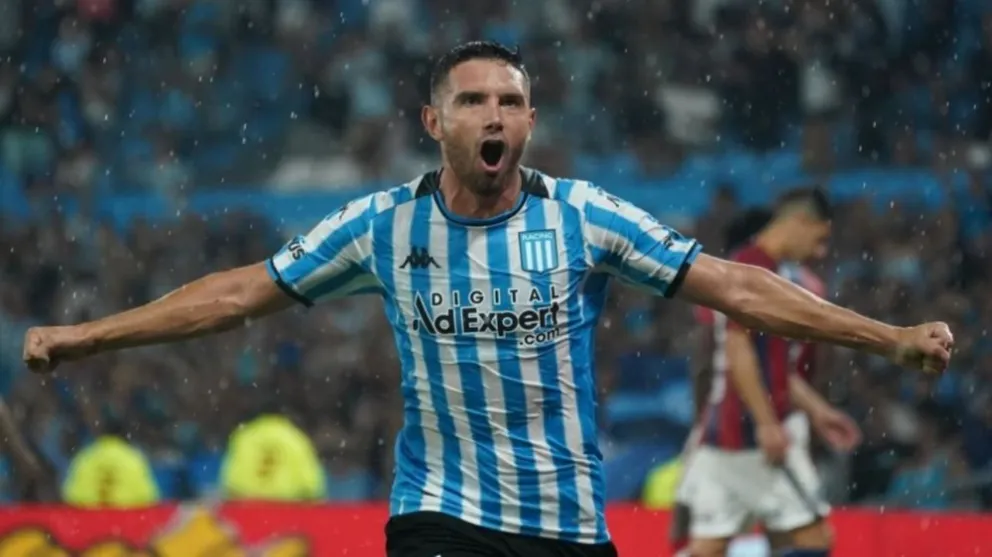 VIDEO: El roquense Mura convirtió en la goleada de Racing a San Lorenzo 