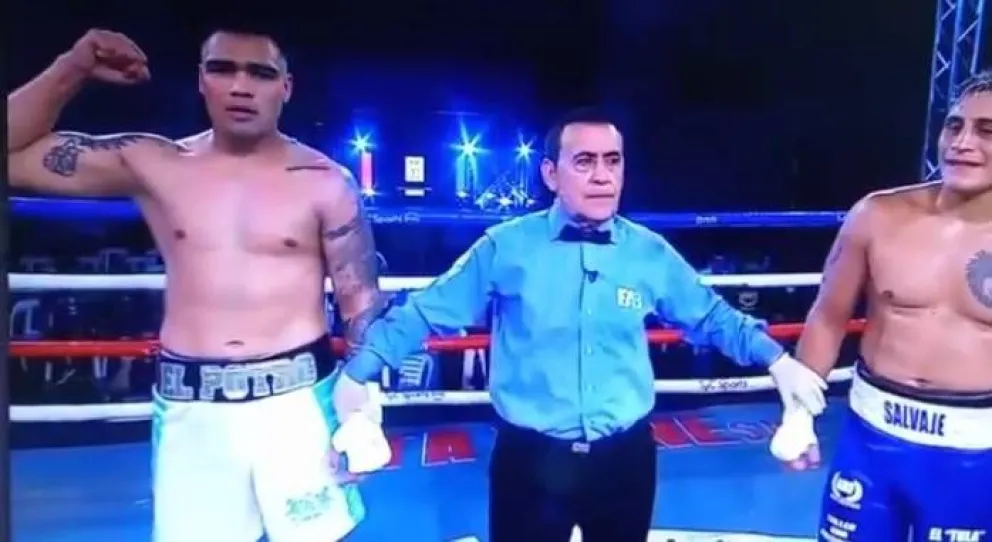 Con un increíble Knock Out, el roquense Christian Luis venció al marplatense César Reynoso  
