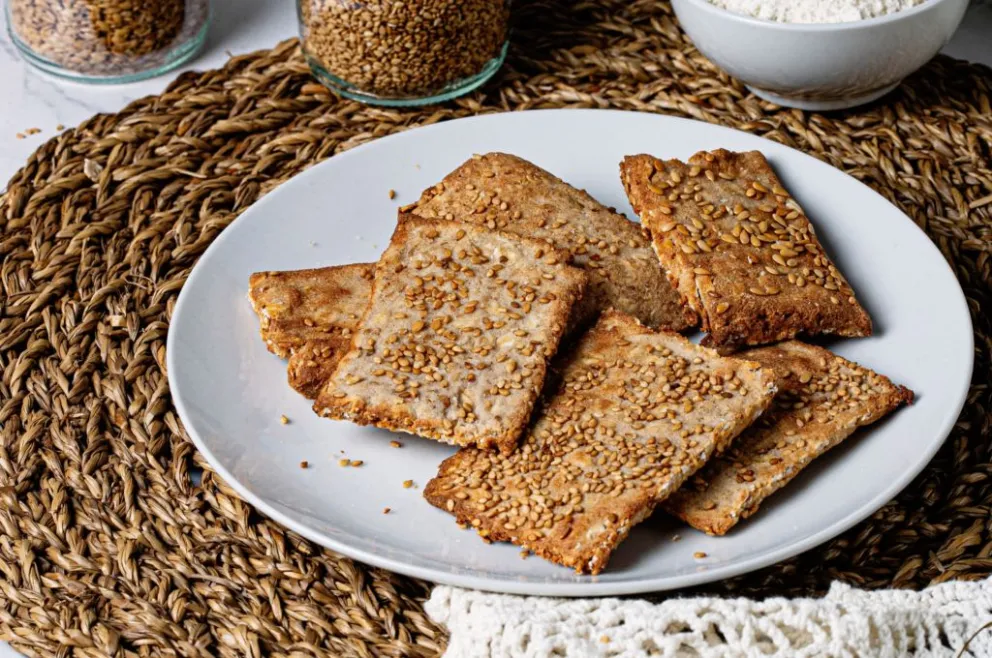 Para el mate: crackers de semillas en 3 pasos