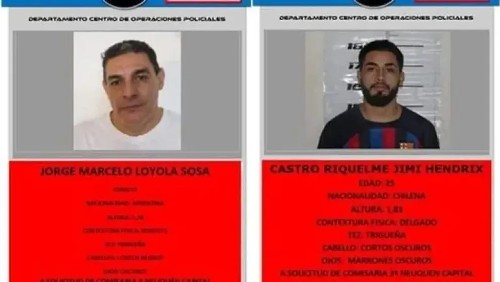 Continúa la búsqueda de los cinco fugados de la Comisaría 