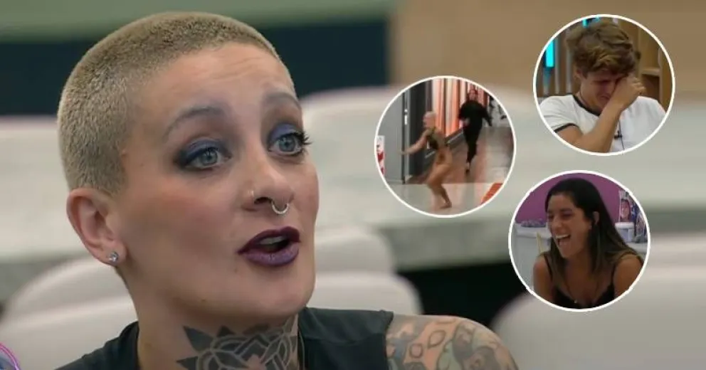 La lluvia de memes que desató Furia al atender el teléfono de Gran Hermano desnuda