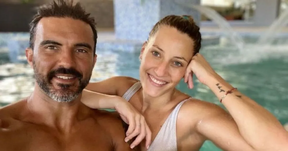 Fabián Cubero y Mica Viciconte disfrutan de un viaje familiar en Entre Ríos