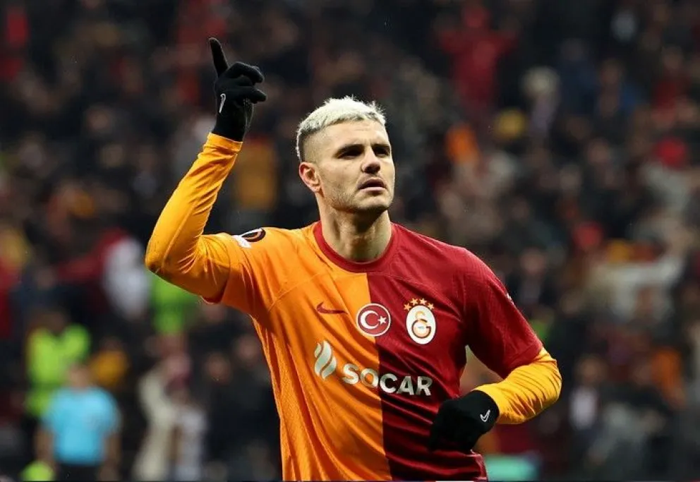 Mauro Icardi, el héroe del Galatasaray ante el Sparta Praga