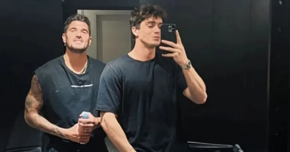 La foto de Rodrigo de Paul y el hermano de Tini Stoessel de la que todos hablan