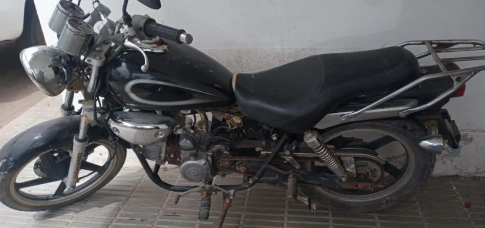 Se recuperó otra moto en la región con pedido de secuestro