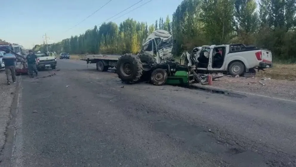 Dramático: dos muertos y dos heridos graves en un triple choque en la ruta 7