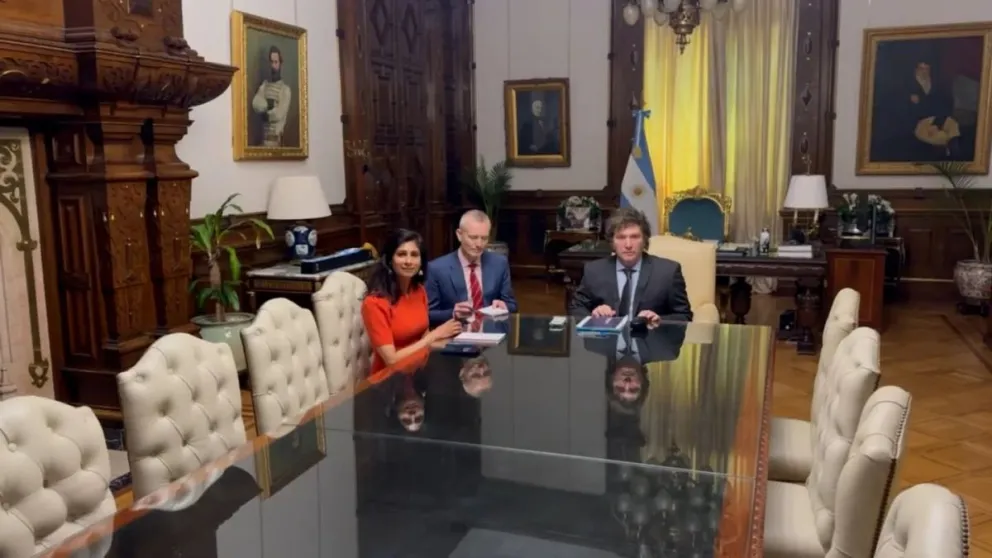 Milei se reunió con la subgerenta del FMI para evaluar el plan económico 