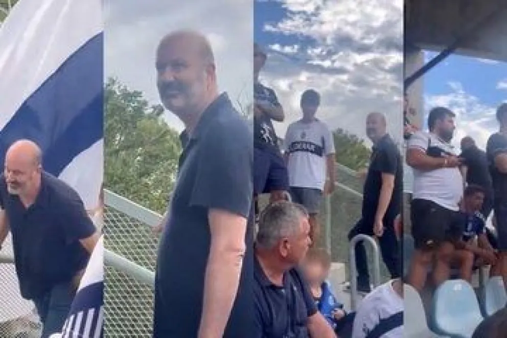 VIDEO: Sturzenegger recibió insultos y abucheos en la cancha de Gimnasia