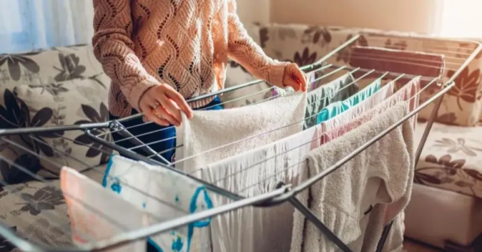 El mejor truco casero para secar la ropa en días lluviosos