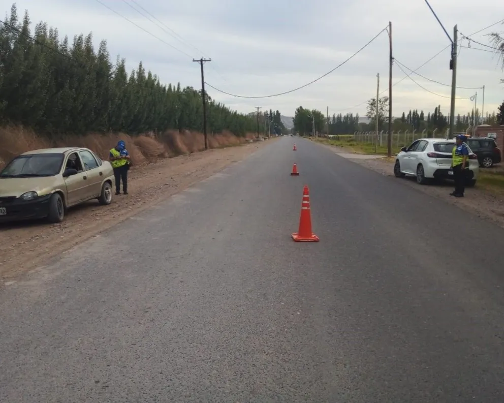Durante el fin de semana largo, el personal de tránsito confeccionó 60 actas