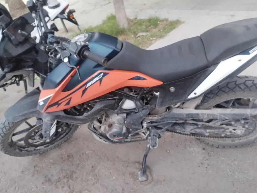 Recuperaron una moto de alta gama en Roca 
