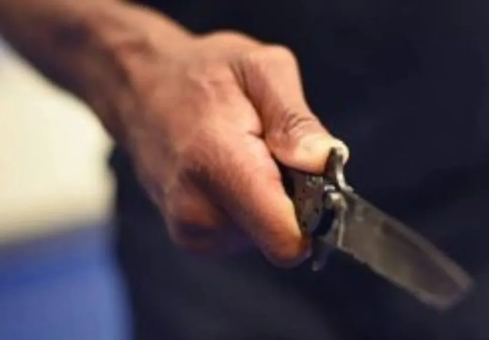 Lo atraparon intentando robar una camionta y agredió a la policía con un cuchillo