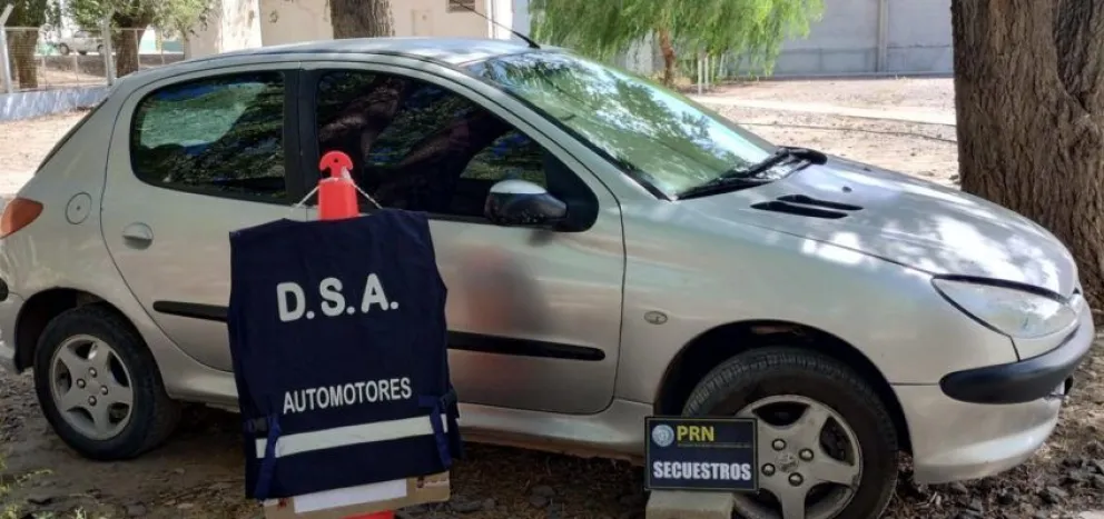 Secuestran otro auto con irregularidades en la numeración de motor