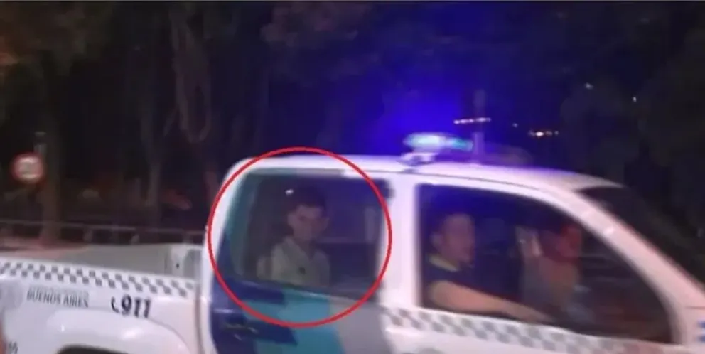 ¿Facundo Mura se fue detenido después del partido entre Racing y Platense? 