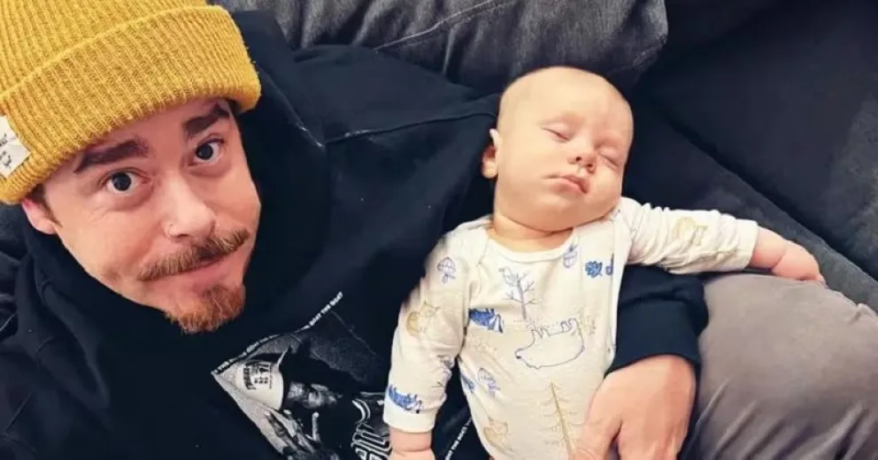 Migue Granados mostró cómo luce hoy Benito, su hijo de diez meses