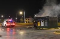 ¿Vandalismo o accidente?: otra vez el Punto Limpio de 9 de Julio ardió en llamas 