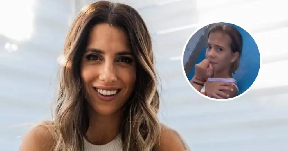 Cinthia Fernández mostró a su hija lanzarse de un tobogán de 30 metros y causó revuelo