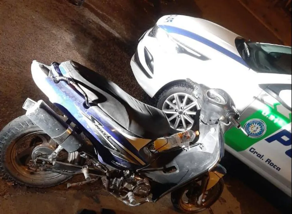 Golpeó a una mujer para robarle la moto y terminó preso 