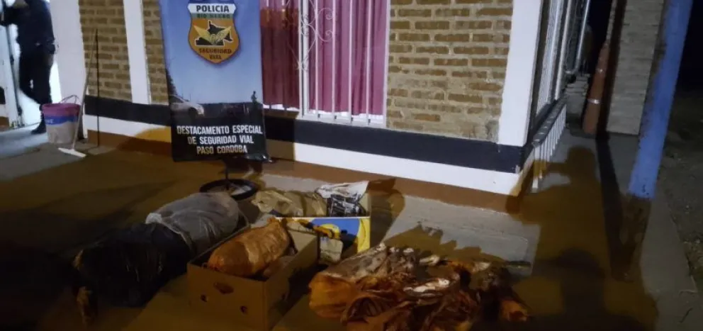 Secuestran carne en dos operativos policiales contra la faena clandestina