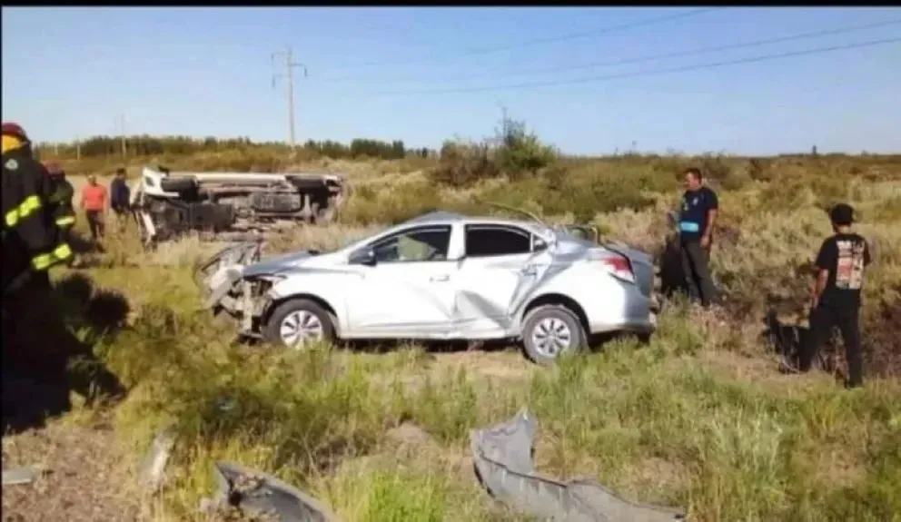 Se conoció la identidad de las víctimas del choque frontal en Ruta 151