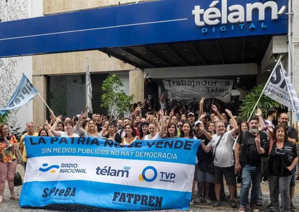 Presentaron un amparo para frenar el cierre de la agencia de noticias Télam