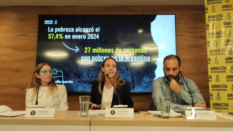 Amnistía Internacional realizó un duro comunicado sobre el gobierno de Milei