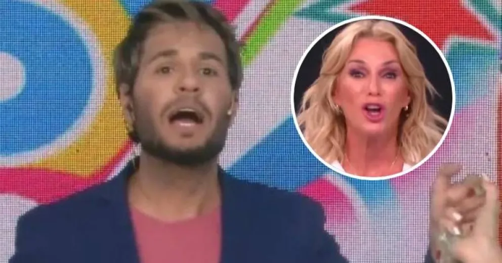 Se le fue la mano: Tomás Dente rezó en vivo para exorcizar a Yanina Latorre