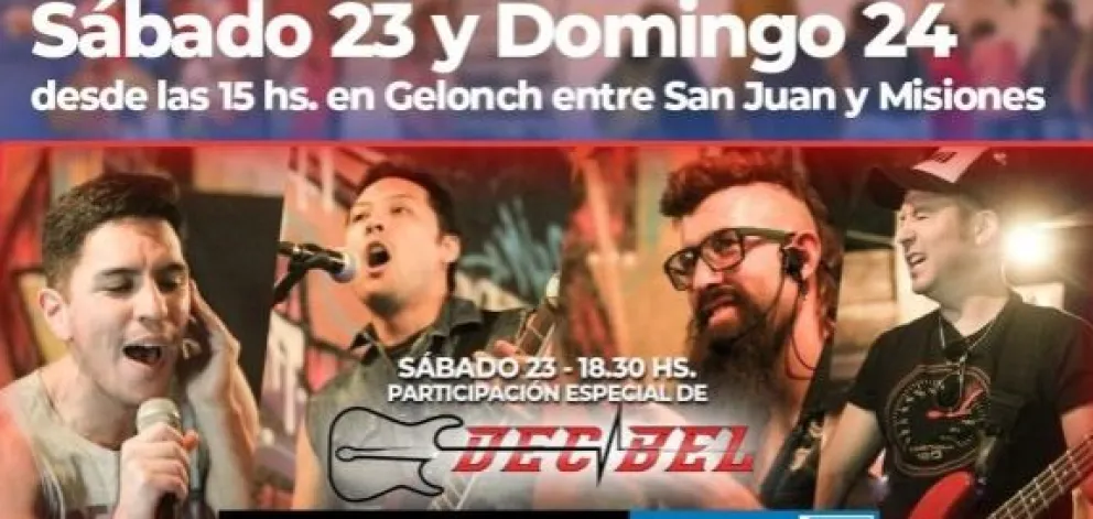 Continúa el Paseo de Emprendedores con espectáculo musical en Roca