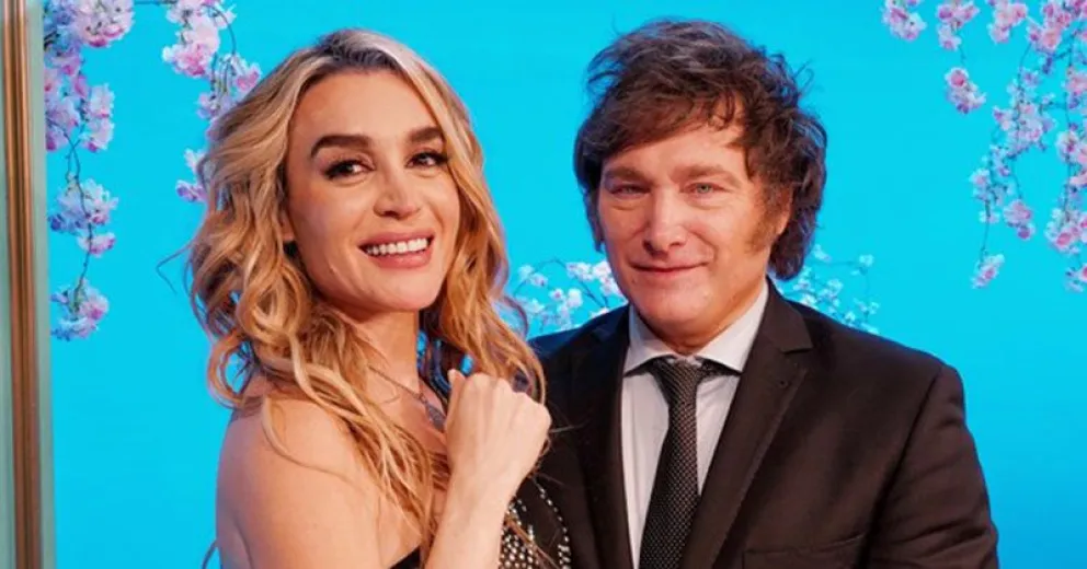 La sorpresiva aparición de Milei y Fátima junto a un famoso imitador de Sandro