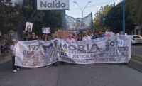 Masiva movilización en las calles de Roca por el Día de la Memoria