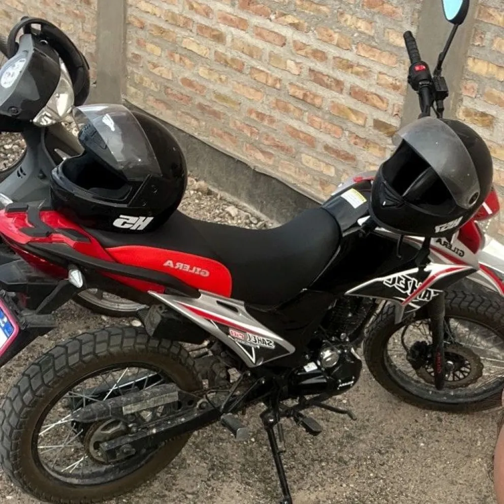 Se robaron una moto y escaparon con la alarma prendida
