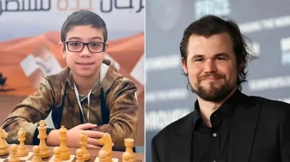 Faustino, el prodigio argentino de 10 años que venció al número 1 del ajedrez mundial
