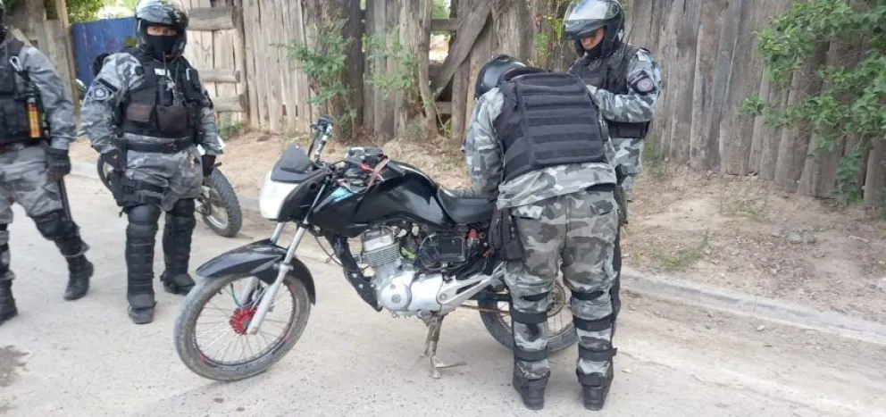 Operativos policiales logran detener a delincuente y recuperar siete motos robadas