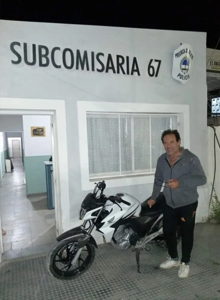 Una buena: apareció la motocicleta de “Pocho Jaque”