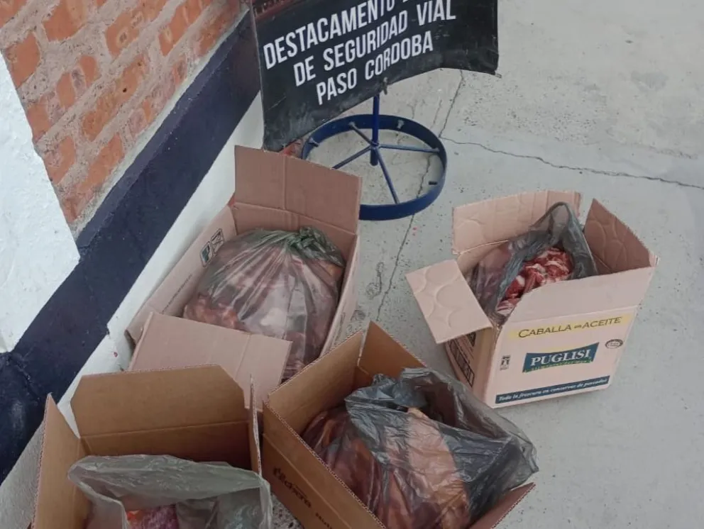 Se quedaron sin el asado de Pascua: secuestran tres chivos y 70 kilos de carne vacuna en Roca