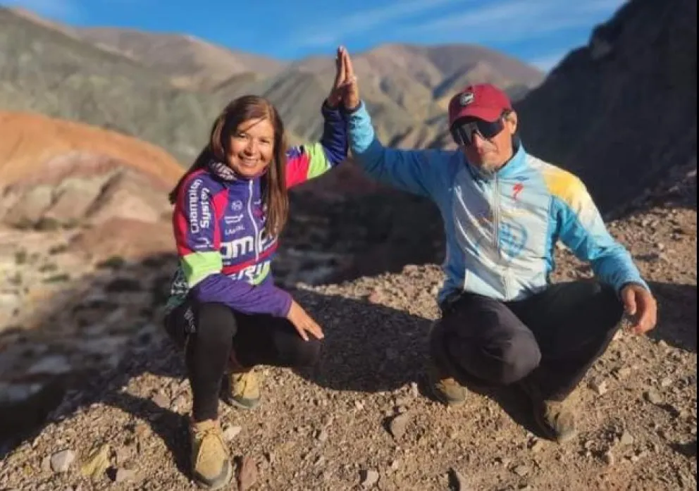 Fue embestida por un ciclista que competía y ahora su estado de salud es delicado 