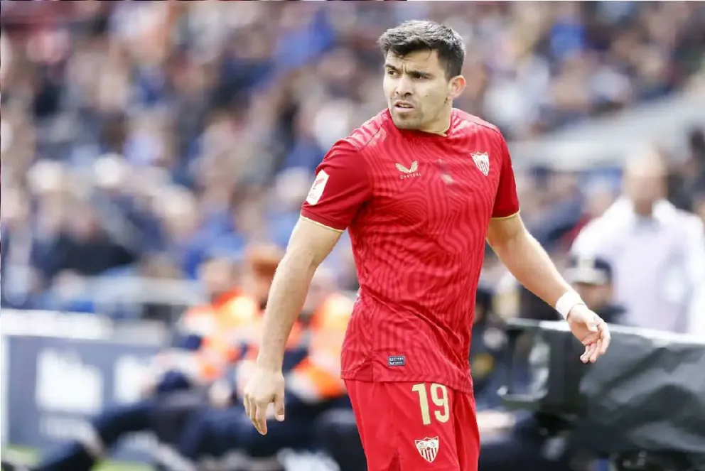 Marcos Acuña sufrió insultos racistas en el duelo de Sevilla ante Getafe