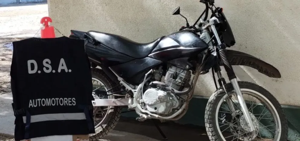 Secuestran una moto de alta gama en el Alto Valle 