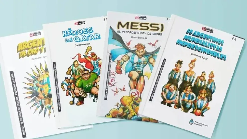 ¡De las canchas a las aulas!: Río Negro distribuirá libros sobre los mundiales de futbol en las escuelas