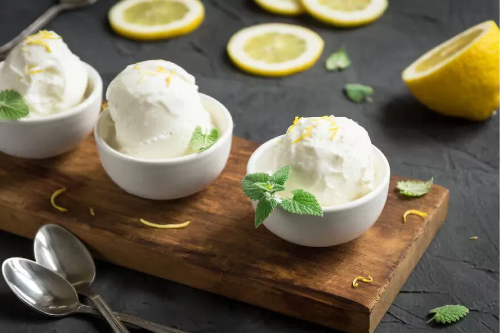 Una receta que te va a encantar: helado de lemon pie casero