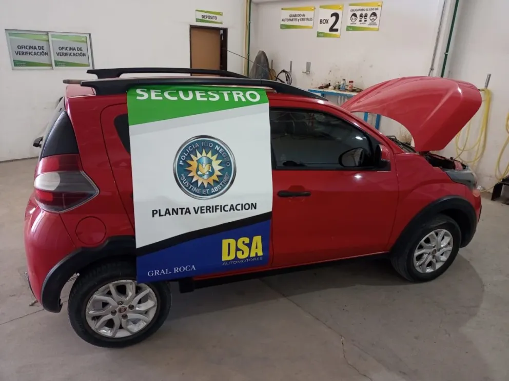 Fue a realizar la verificación del auto y se enteró que tenía pedido de secuestro