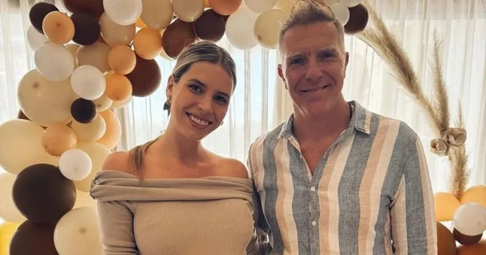 Nació Beltrán, el hijo de Alejandro Fantino: las primeras imágenes de su pequeño hijo