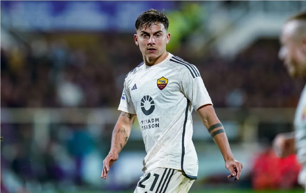 Asistencia de Dybala en el triunfo de la Roma en el duelo de italianos ante Milan