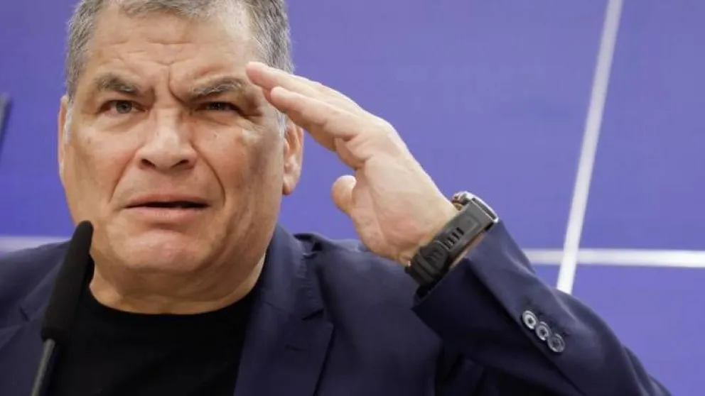 Denunciaron al ex presidente ecuatoriano Rafael Correa por traición a la patria