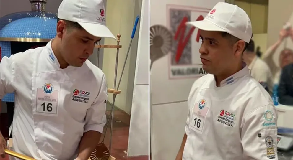 La gastronomía argentina terminó en segundo lugar en el campeonato mundial de pizza